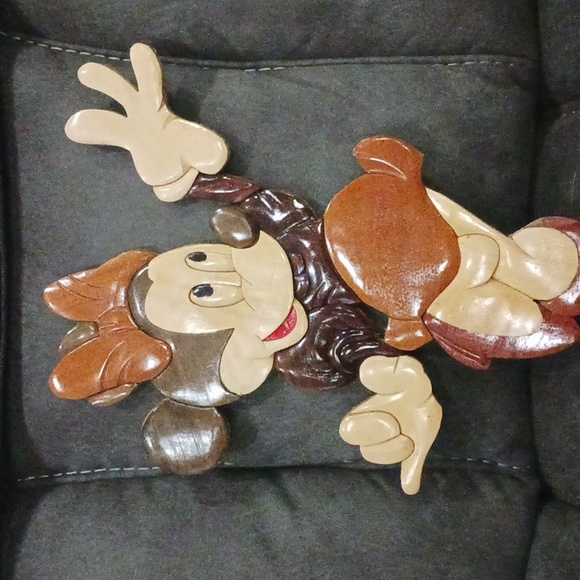 Minnie wooden wall decor - Picture 4 of 4